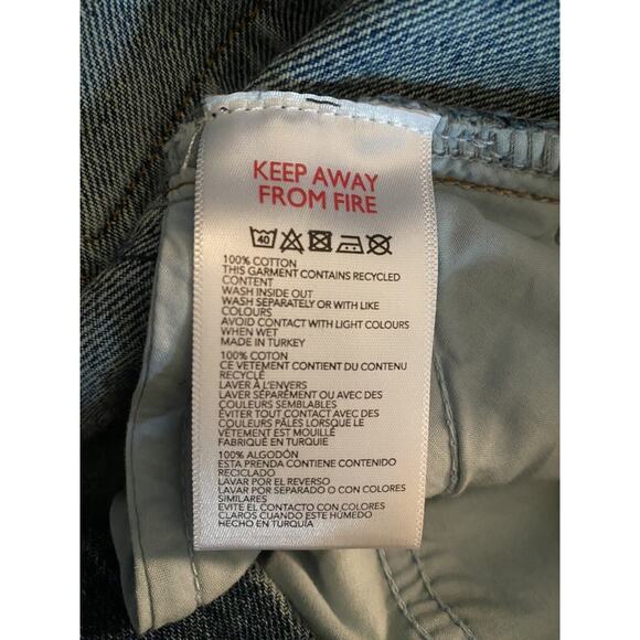 NWT Urban Outfitters BDG Pax Sz 26 distressed denim shorts - Picture 7 of 8